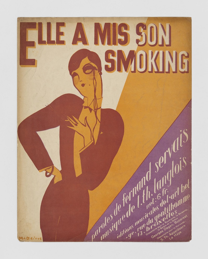 Poster of smoking advert for women