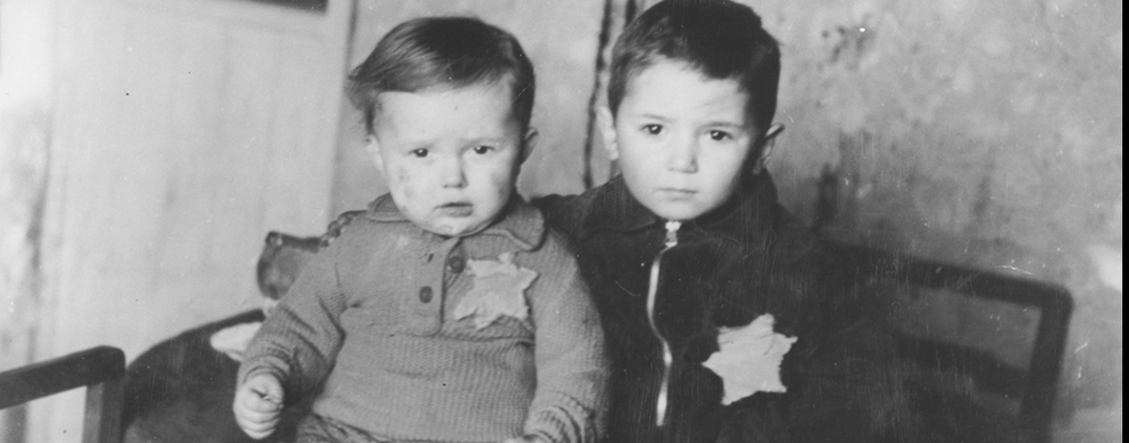 Children in concentration camp