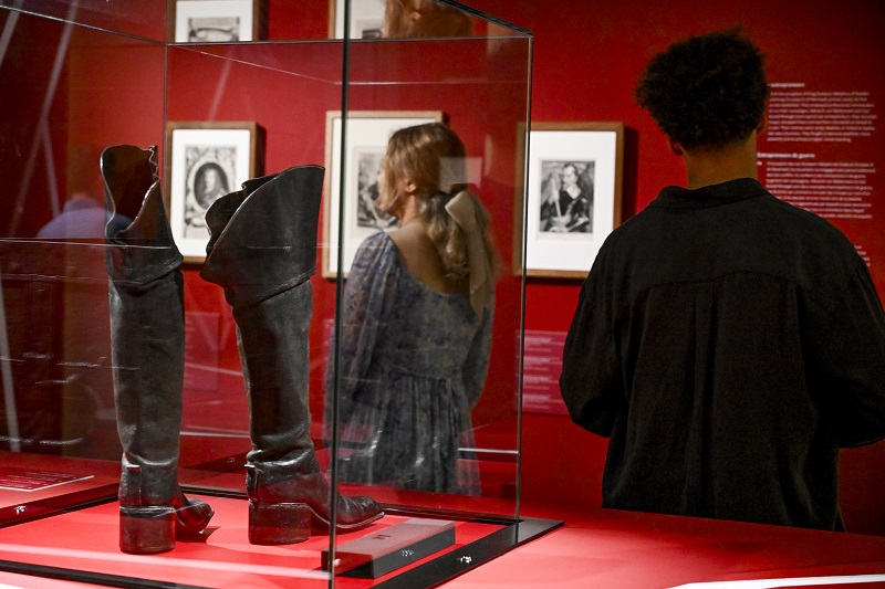 Aristocrat's boots from Thirty Year's war