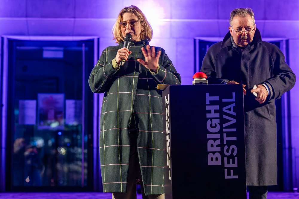 Brussels mayor and minister at Bright festival