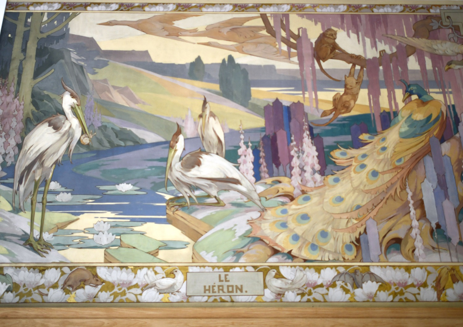 Painting from La Fontaine