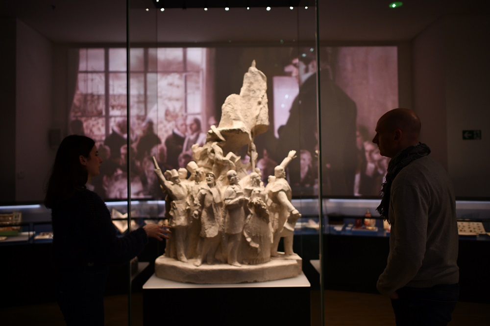 Skulptur im Museum