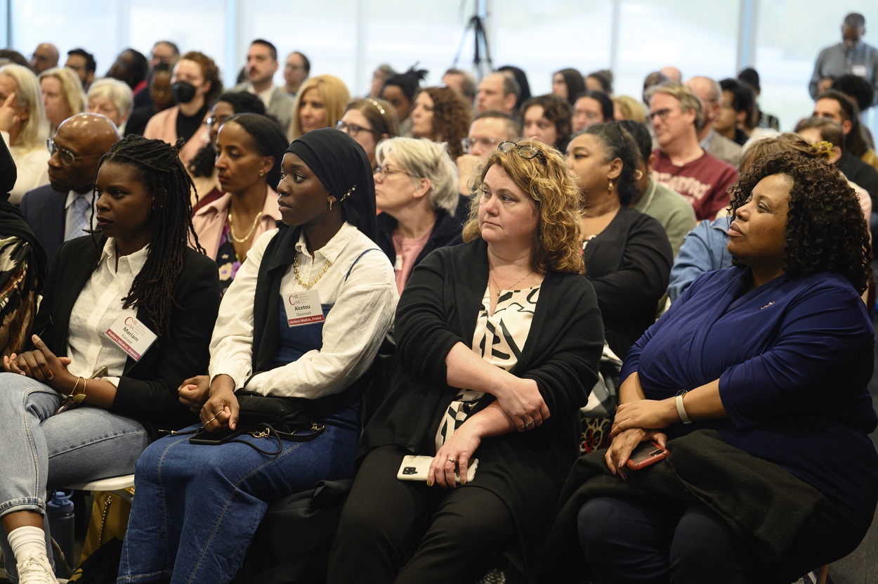 Audience members