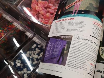 Article about Fake for Real in Swedish magazine