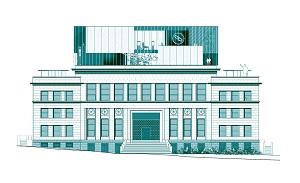 Sketch by architects of museum