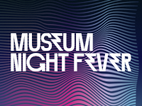 Disco style logo