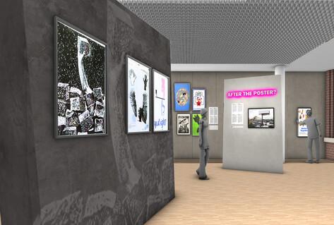Neon writing - after the poster section